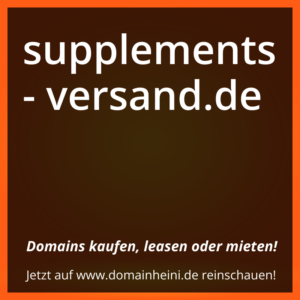 Domain supplements-versand.de