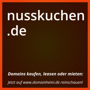Domain Nusskuchen.de